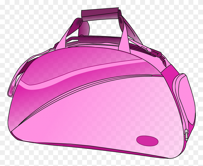 2400x1926 This Free Icons Design Of Pink Bag Handbags Cartoon Clip Art, Tent, Cushion HD PNG Download