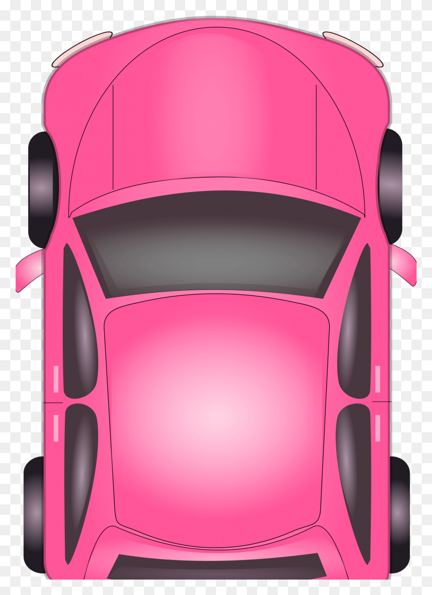 1698x2387 This Free Icons Design Of Pink Car Car Top View Clipart, Cushion, Text, Label HD PNG Download