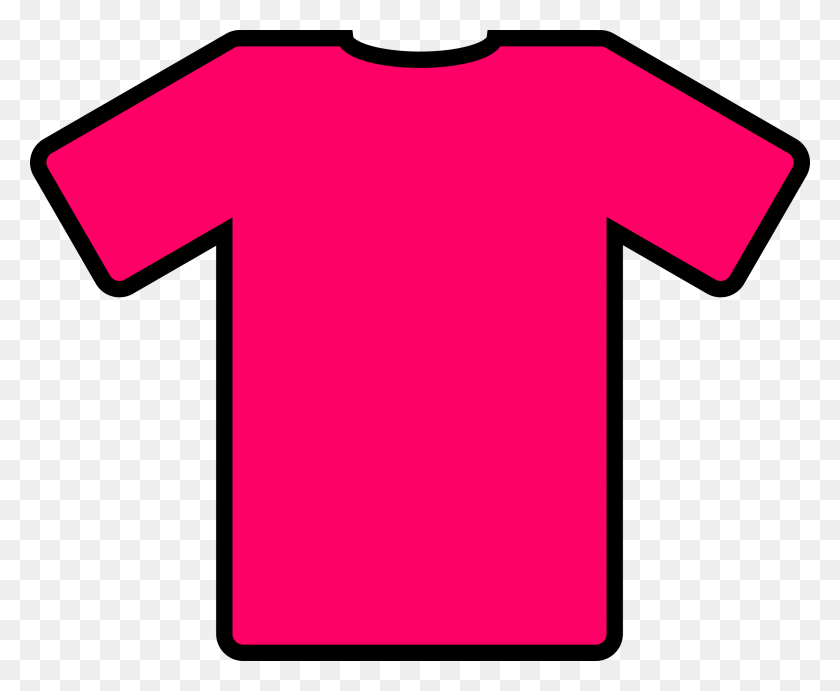 2400x1943 This Free Icons Design Of Pink T Shirt, Clothing, Apparel, Sleeve HD PNG Download
