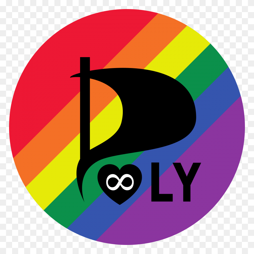 2400x2400 This Free Icons Design Of Polyamorous Pirates Button Polyamorous, Symbol, Text, Number HD PNG Download