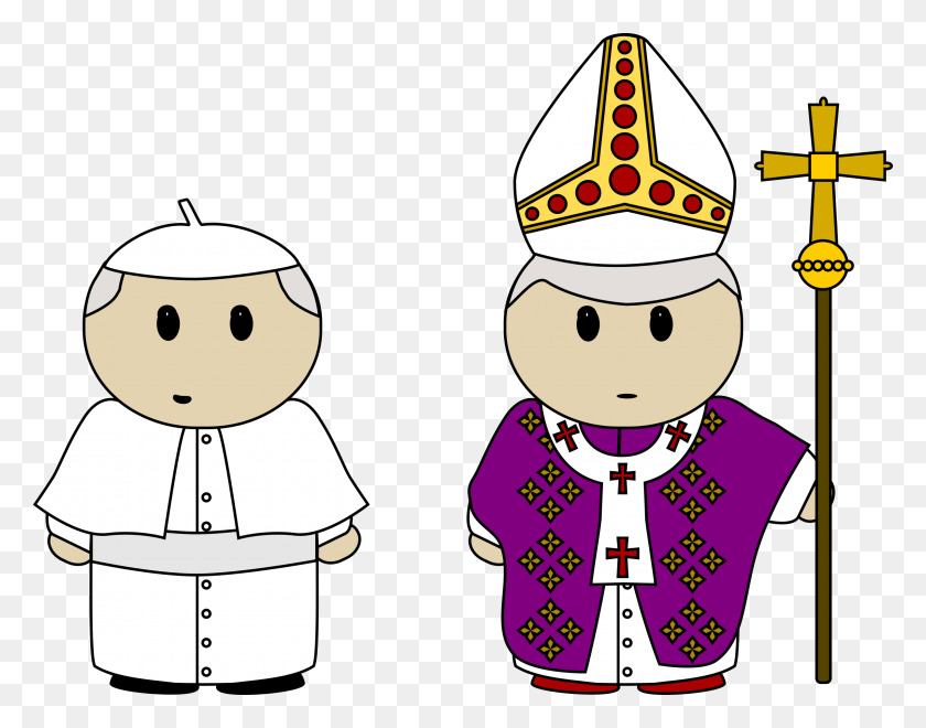 2400x1848 This Free Icons Design Of Pope Clothes, Chef, Snowman, Winter HD PNG Download