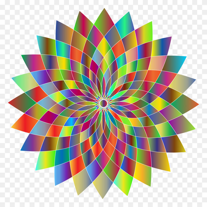 2292x2292 Этот Бесплатный Дизайн Иконок Призматического Абстрактного Цветка, Сертифицированного Логотипа Тропических Лесов Альянса, Узор, Орнамент, Воздушный Шар Png Скачать