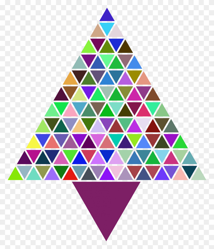 1944x2282 This Free Icons Design Of Prismatic Abstract Triangular, Triangle HD PNG Download