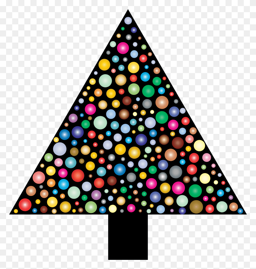 2156x2280 This Free Icons Design Of Prismatic Circles Christmas Christmas Day, Christmas Tree, Tree, Ornament HD PNG Download