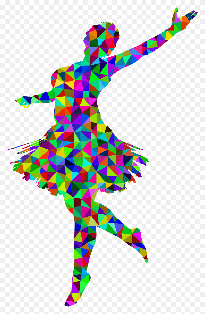 1460x2302 This Free Icons Design Of Prismatic Low Poly Ballerina, Graphics, Triangle HD PNG Download