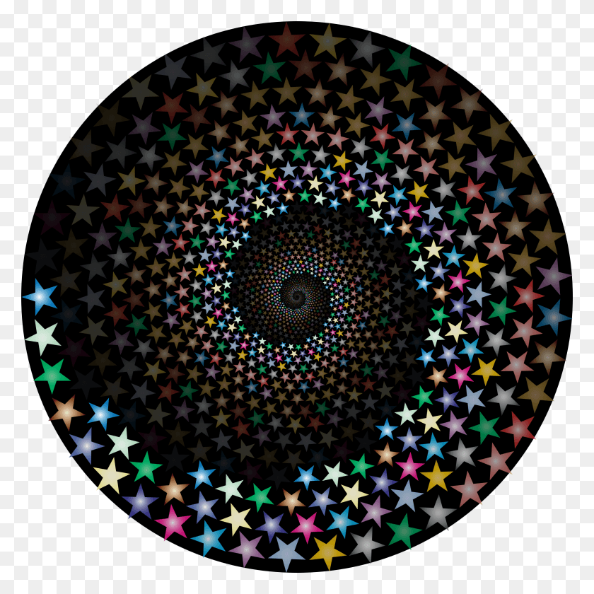 2334x2334 This Free Icons Design Of Prismatic Stars Whirlpool Alfombra, Alfombra, Patrón, Espiral Hd Png Descargar