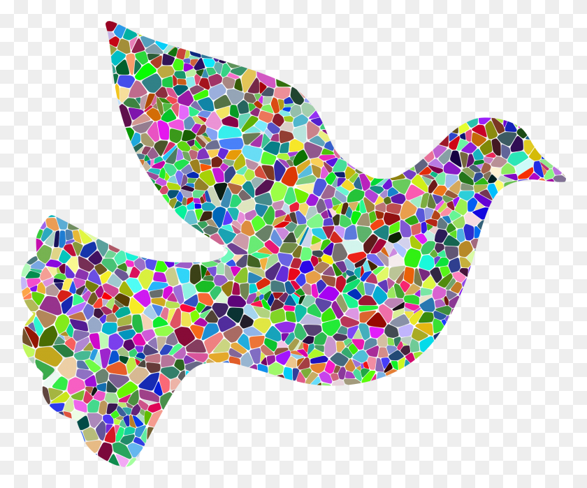 2260x1852 This Free Icons Design Of Prismatic Tiled Peace, Graphics, Mosaic HD PNG Download