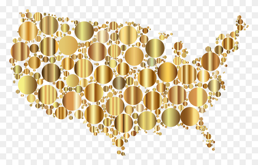 2363x1450 This Free Icons Design Of Prismatic United States, Chandelier, Lamp, Pattern HD PNG Download