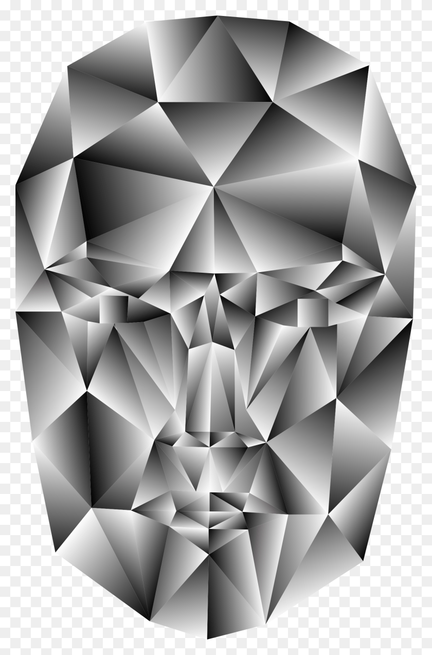 1494x2324 This Free Icons Design Of Prismatic Wireframe Head, Triangle, Graphics HD PNG Download