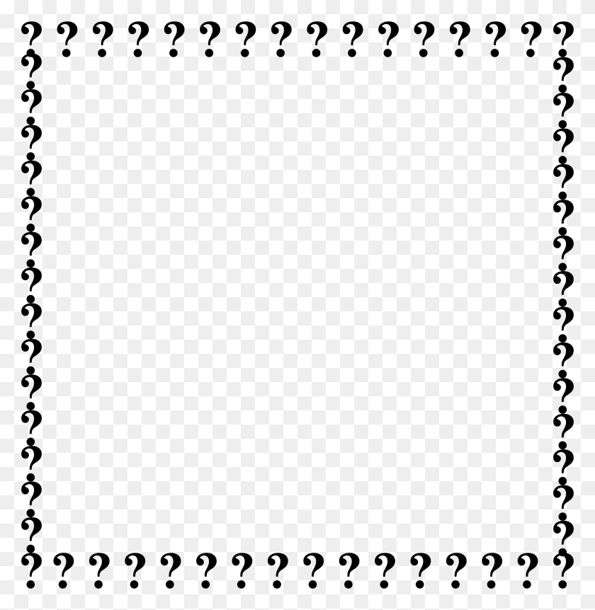 2266x2330 This Free Icons Design Of Question Mark Border, Gray, World Of Warcraft HD PNG Download