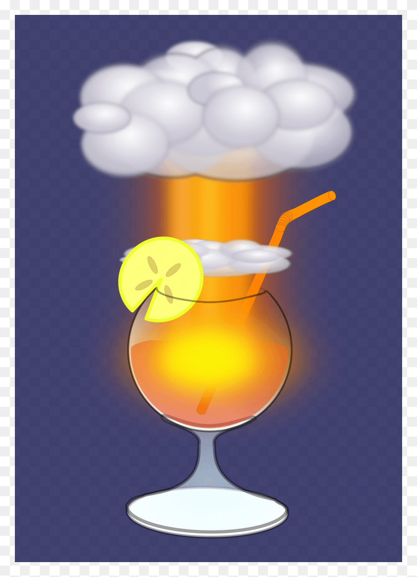 1697x2400 This Free Icons Design Of Radioactive Cocktail, Lamp, Glass, Beverage HD PNG Download