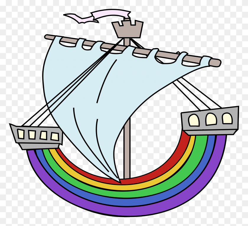 2400x2178 This Free Icons Design Of Rainbow Boat Facultad De Derecho Unprg, Al Aire Libre, Actividades De Ocio, Naturaleza Hd Png Descargar