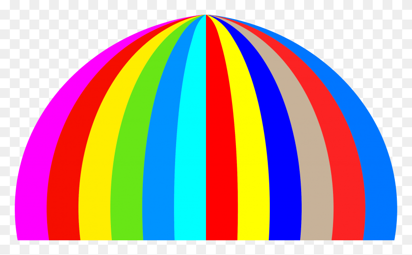 2348x1388 This Free Icons Design Of Rainbow Half Dome Clip Art, Naturaleza, Aire Libre, Globo Hd Png Descargar