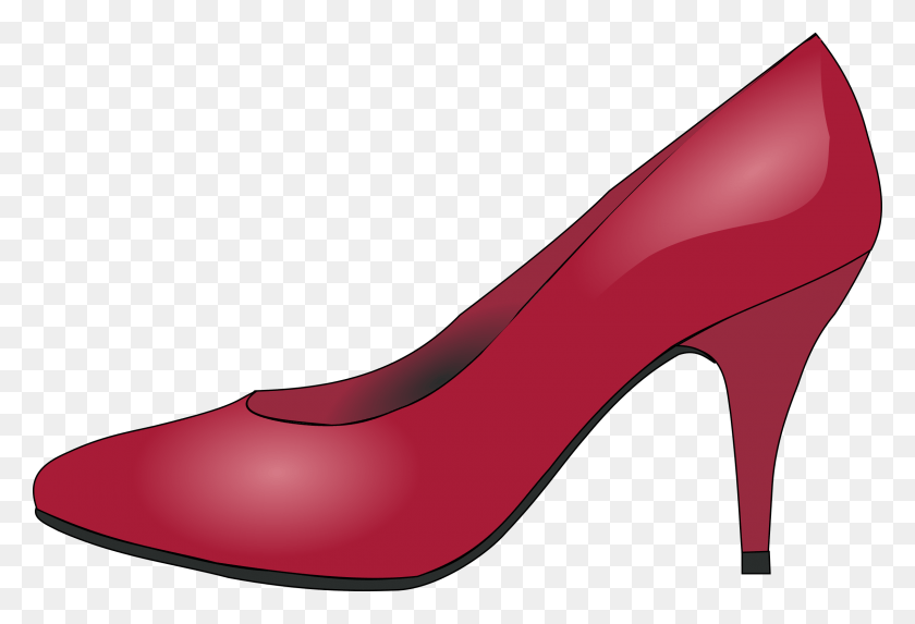 2400x1581 This Free Icons Design Of Red Shoe Animated High Heel, Clothing, Apparel, Footwear HD PNG Download