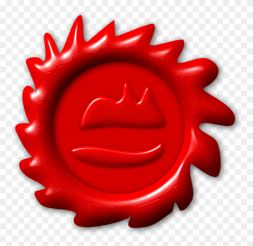 1710x1656 Этот Бесплатный Дизайн Иконок Красной Сургучной Печати, Роза, Цветок, Растение Hd Png Скачать