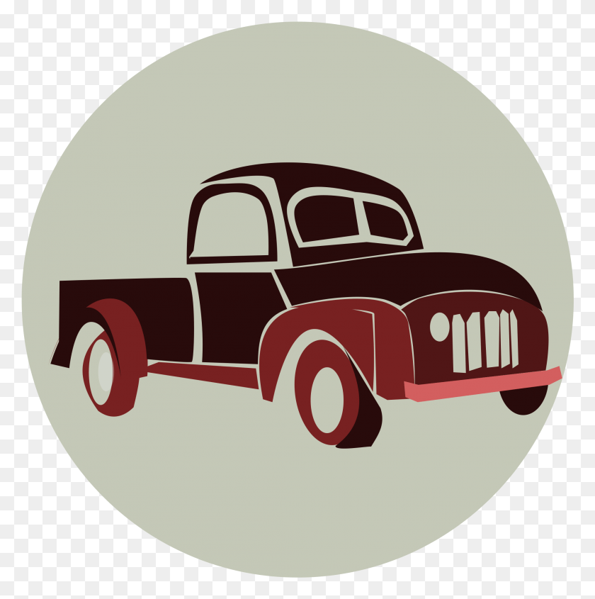 2151x2167 This Free Icons Design Of Retro Truck, Car, Vehicle, Transportation HD PNG Download