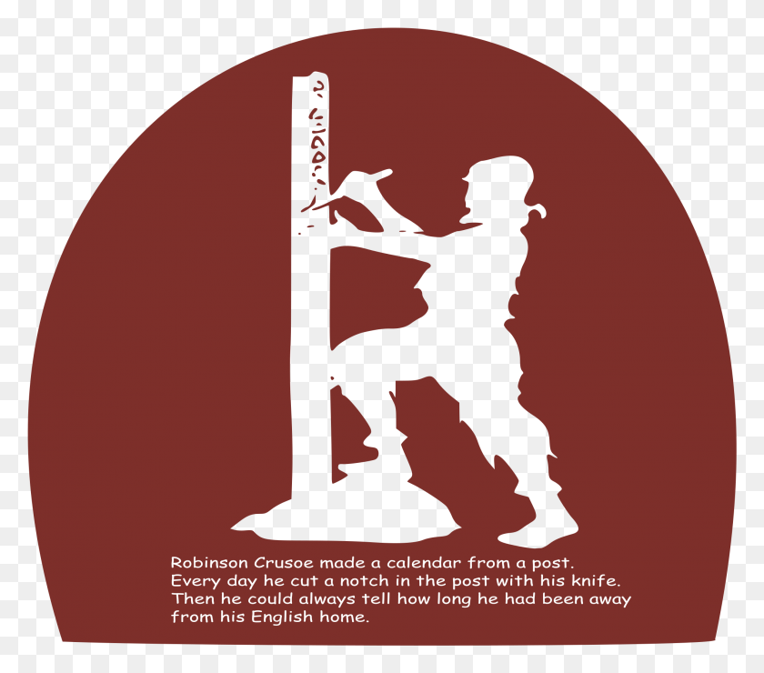 2128x1857 This Free Icons Design Of Robinson Crusoe Silhouette Robinson Crusoe Silhouette, Person, Human, Poster HD PNG Download