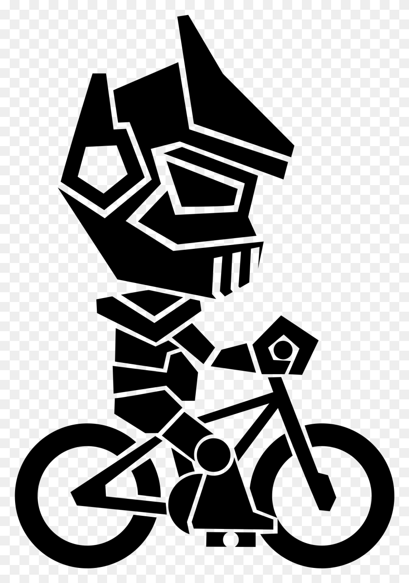1589x2317 This Free Icons Design Of Robot Riding A Bike Bicycle, Gray, World Of Warcraft HD PNG Download