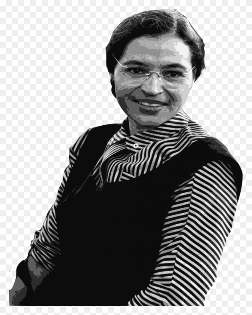 1894x2400 This Free Icons Design Of Rosa Parks, Face, Person, Human HD PNG Download