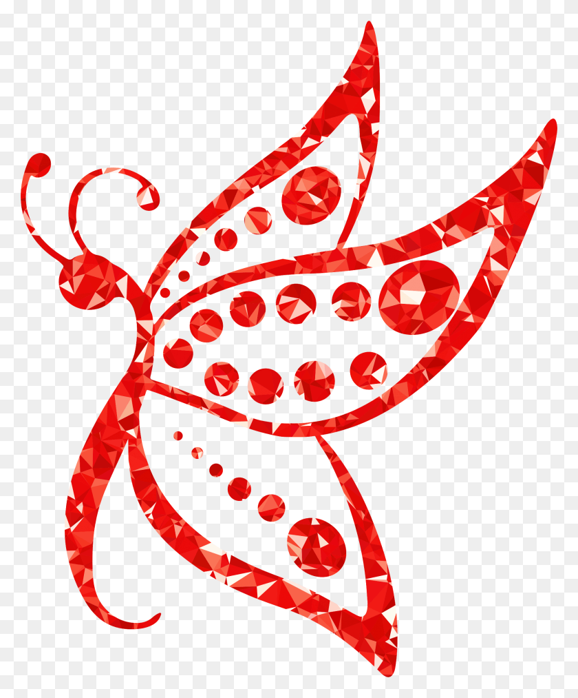 1866x2282 This Free Icons Design Of Ruby Spotted Butterfly, Octopus, Invertebrate, Sea Life HD PNG Download