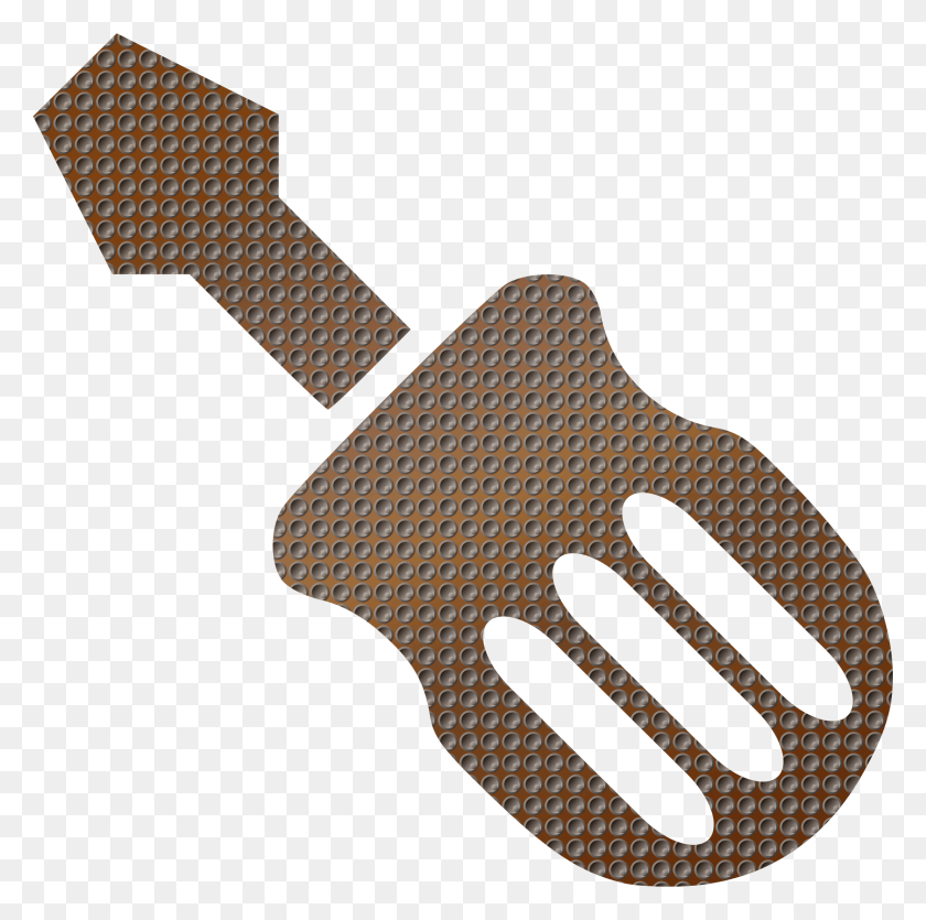2234x2222 This Free Icons Design Of Screwdriver, Hand, Fork, Cutlery HD PNG Download
