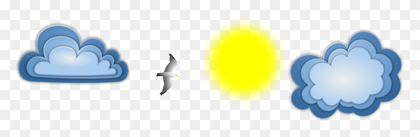 2400x659 This Free Icons Design Of Seagull Banner Remix, Bird, Animal, Flying HD PNG Download