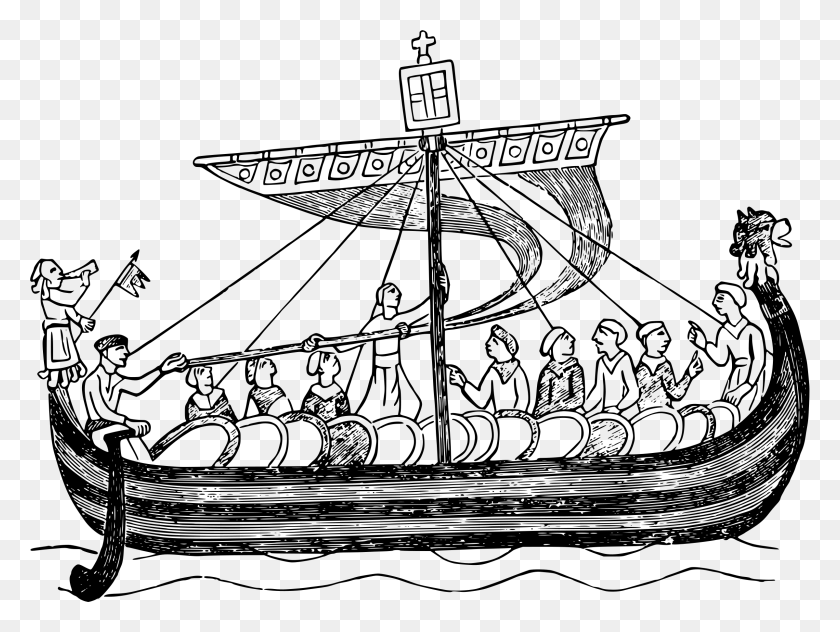 2400x1762 Этот Бесплатный Дизайн Иконок Корабля Времен Вильгельма Завоевателя Корабль, Серый, Мир Варкрафта Png Скачать