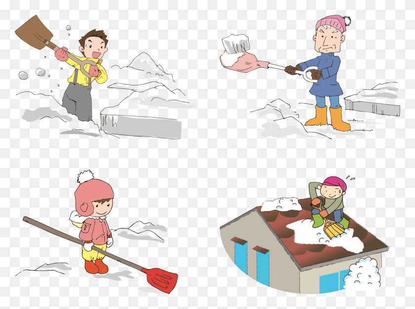 2382x1728 This Free Icons Design Of Shovelling Snow, Person, Human, Guitar HD PNG Download