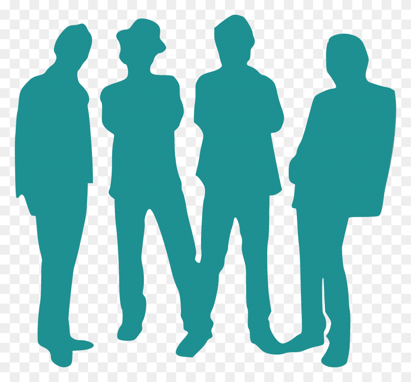 2400x2218 This Free Icons Design Of Silhouette Groupe 03 Silhouette, Person, Human HD PNG Download