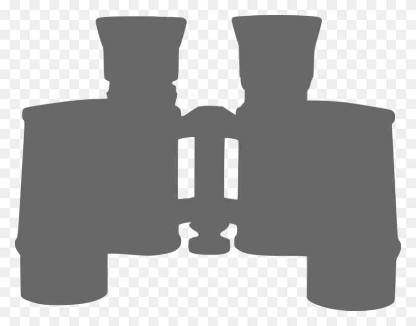2400x1841 This Free Icons Design Of Silhouette Objet 24 Cannon, Stencil, Binoculars, Castle HD PNG Download