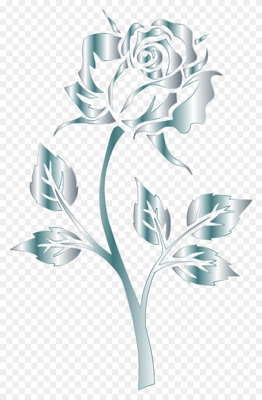 1477x2310 Этот Бесплатный Дизайн Иконок Серебряной Розы Силуэт Роза Силуэт Без Фона, Графика, Цветочный Дизайн Png Скачать