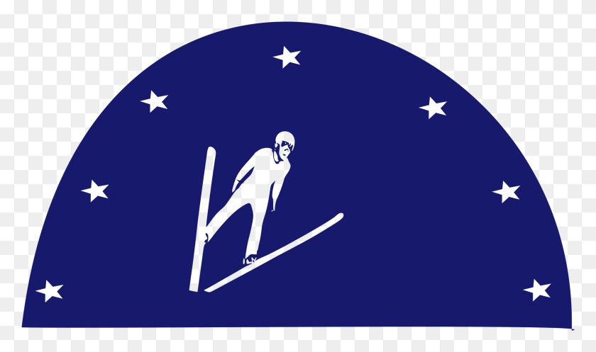 2232x1253 This Free Icons Design Of Ski Jump Illustration, Person, Human, Outdoors HD PNG Download