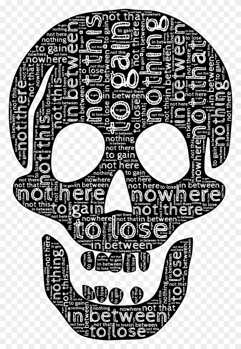 1502x2228 This Free Icons Design Of Skull Typography Typography, Text, Pattern, Doodle HD PNG Download