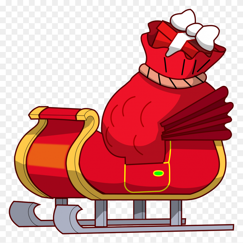2153x2158 This Free Icons Design Of Sleigh Of Santa Claus, Furniture, Interior Design, Indoors HD PNG Download