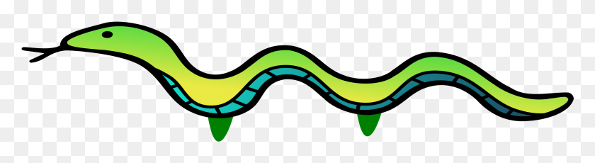 2293x502 This Free Icons Design Of Snake Add Feet, Animal, Eel, Fish Descargar Hd Png