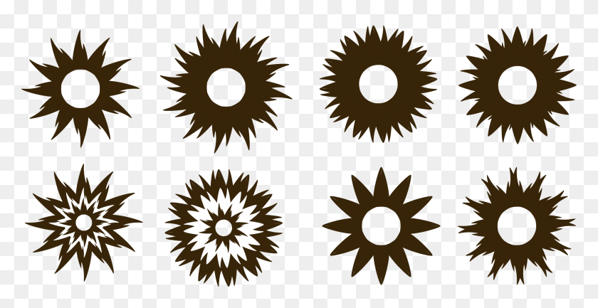 2400x1150 This Free Icons Design Of Some Design Elements Sun Stars, Nature, Rug, Outdoors HD PNG Download