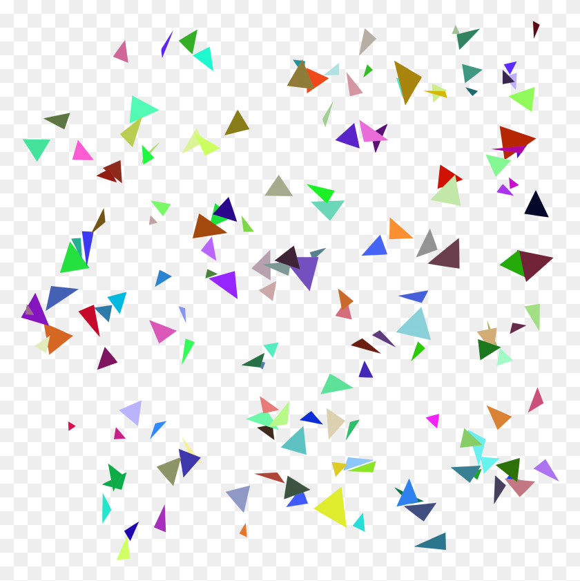 2370x2375 This Free Icons Design Of Sparse Confetti, Paper HD PNG Download