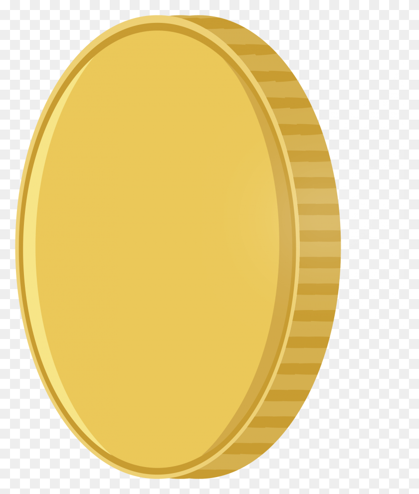 This Free Icons Design Of Spinning Coin 5 Circle, Gold, Tape, Oval HD PNG Download