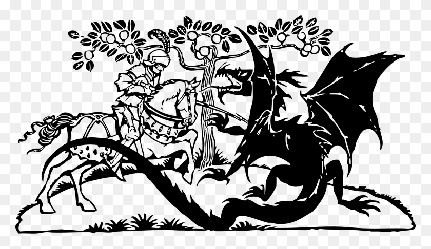 2400x1312 Этот Бесплатный Дизайн Иконок Святого Георгия И Дракона, Серый, Мир Варкрафта Png Скачать
