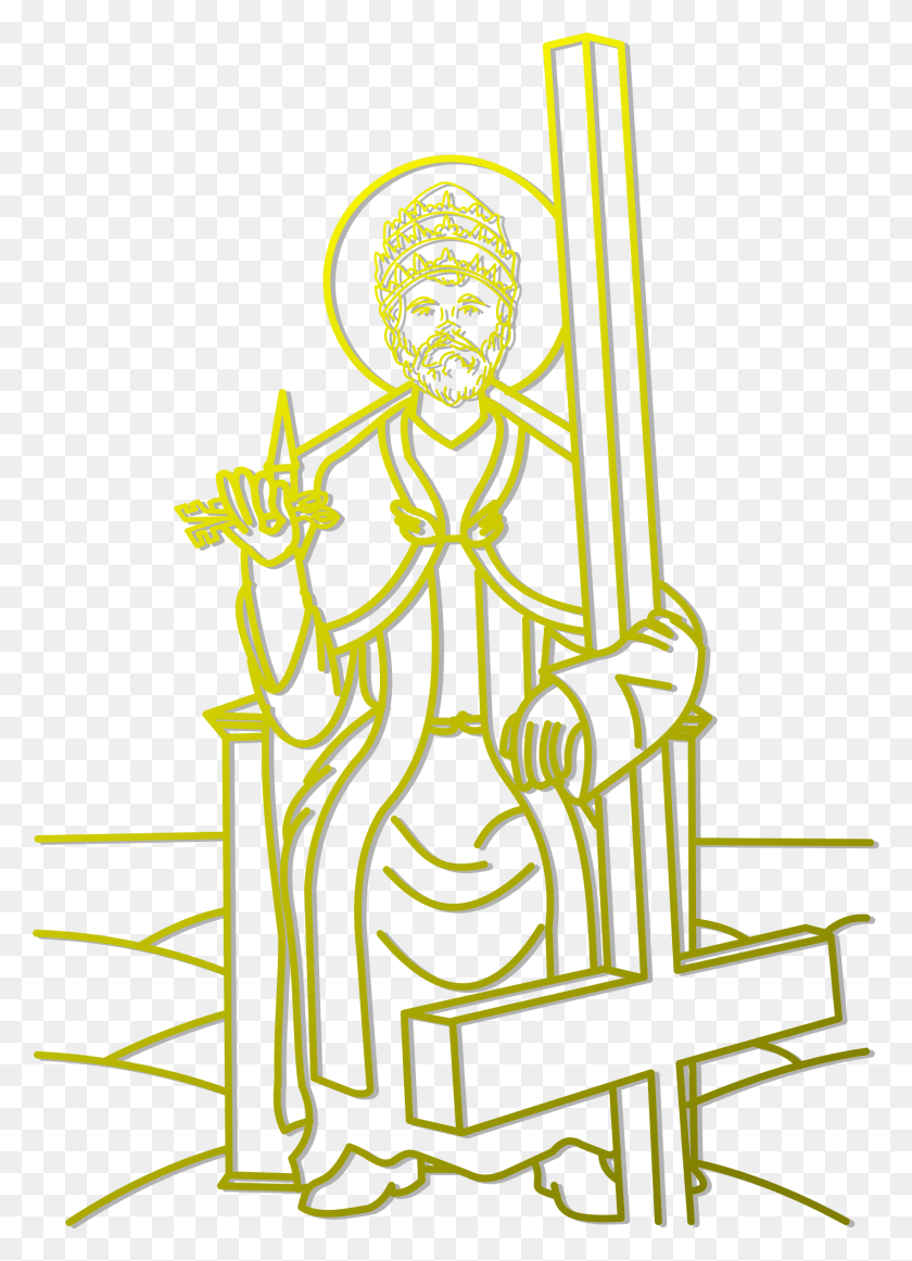 1699x2400 Этот Бесплатный Дизайн Иконок Святого Петра, Символ, Логотип, Товарный Знак Png Скачать