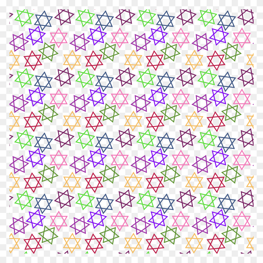 2400x2400 This Free Icons Design Of Star Of David Pattern Small Star Of David, Purple, Rug, Fractal HD PNG Download