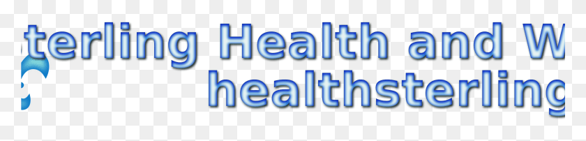 2401x438 This Free Icons Design Of Sterling Health Logo, Texto, Número, Símbolo Hd Png