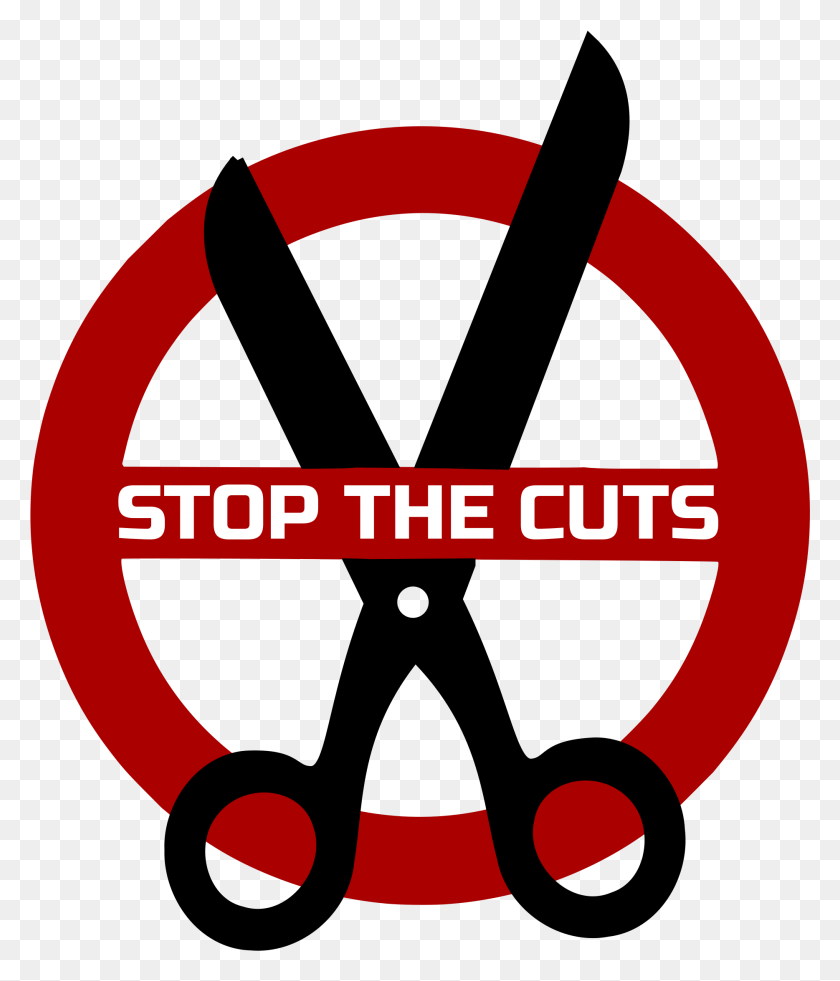 1868x2206 This Free Icons Design Of Stop The Cuts, Label, Text, Logo HD PNG Download