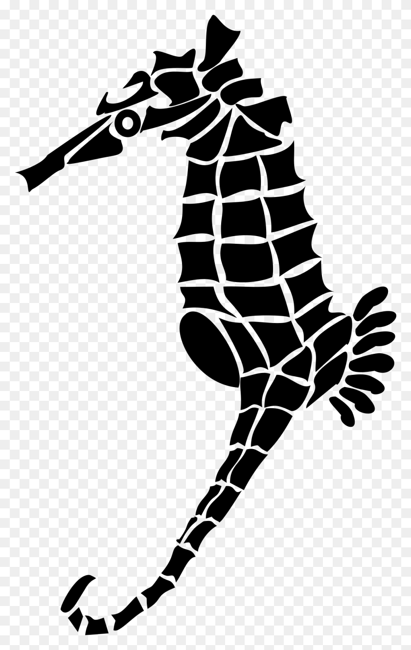 1375x2240 This Free Icons Design Of Stylized Seahorse Silhouette, Gray, World Of Warcraft HD PNG Download