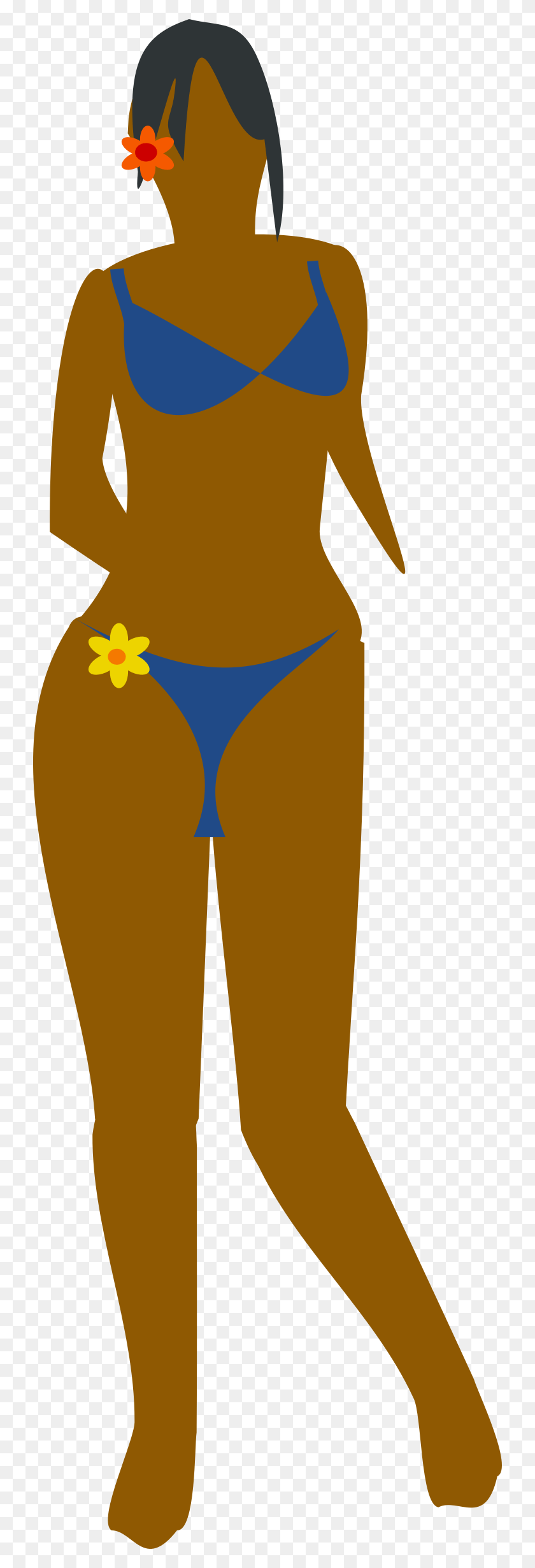 736x2400 This Free Icons Design Of Sunny Woman, Clothing, Apparel, Lingerie HD PNG Download