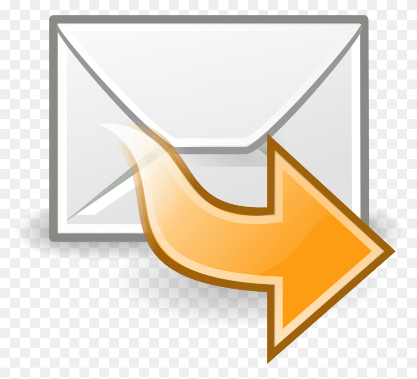 2309x2082 This Free Icons Design Of Tango Mail Forward Email Push Notifications, Envelope, Axe, Tool HD PNG Download