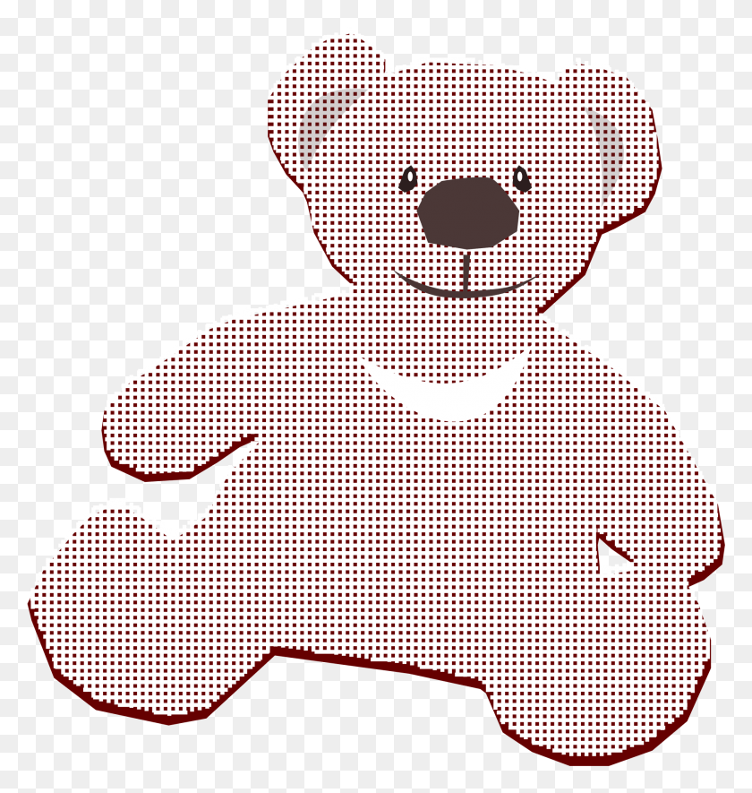 1869x1977 This Free Icons Design Of Teddy Cross Hatched Cartoon, Person, Human, Text HD PNG Download