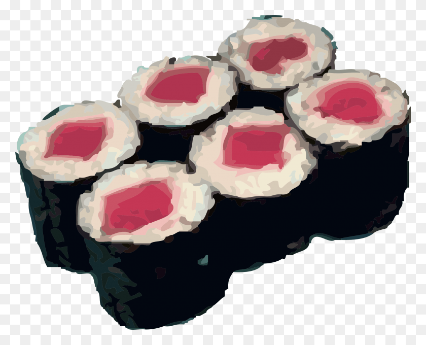 2400x1910 This Free Icons Design Of Tekka Maki Sushi, Food, Birthday Cake, Cake HD PNG Download