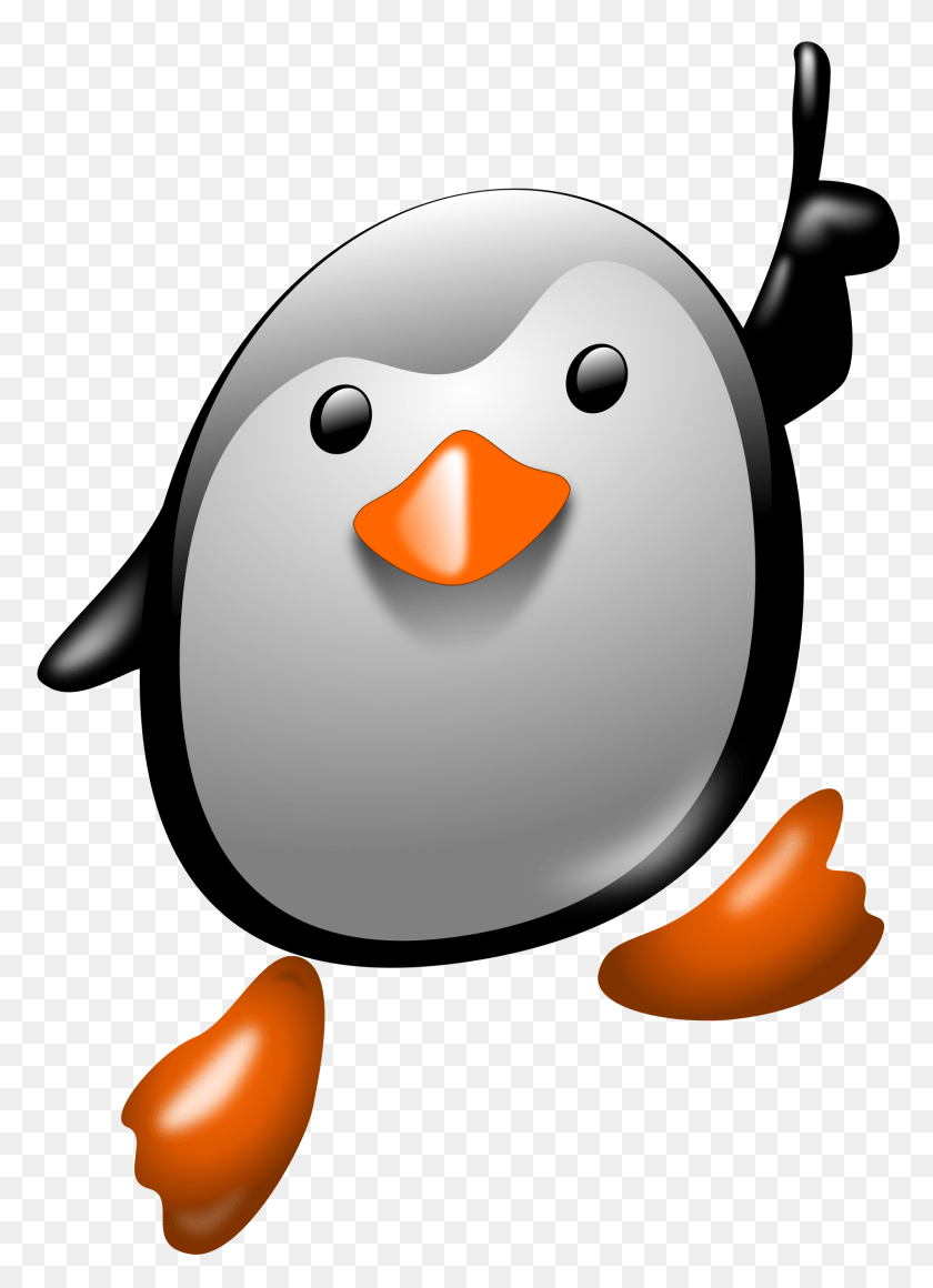 1612x2274 Этот Бесплатный Дизайн Иконок Номер Один, Пингвин, Птица, Животное Hd Png Скачать