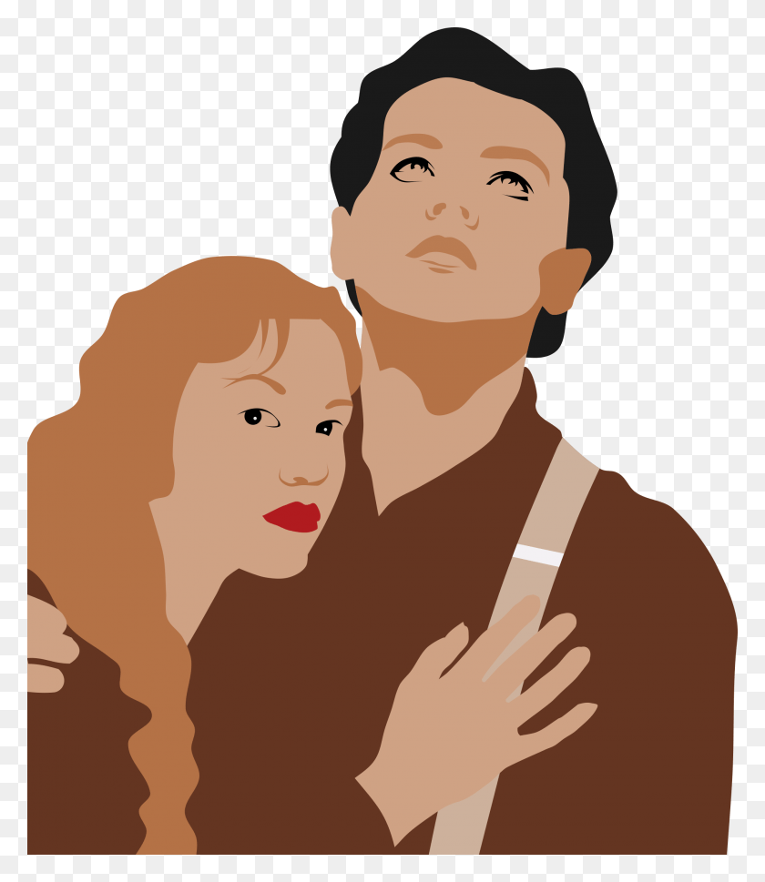 2059x2400 This Free Icons Design Of Titanic Couple, Person, Human, Head HD PNG Download